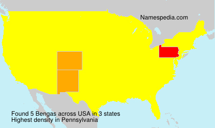 Surname Bengas in USA Surname Bengas in USA