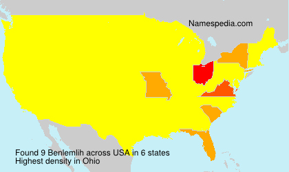 Surname Benlemlih in USA Surname Benlemlih in USA