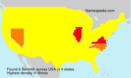 Surname Benmlih in USA Surname Benmlih in USA