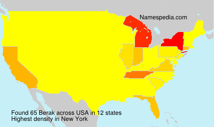 Surname Berak in USA Surname Berak in USA