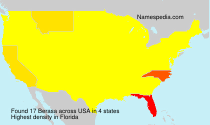 Surname Berasa in USA Surname Berasa in USA