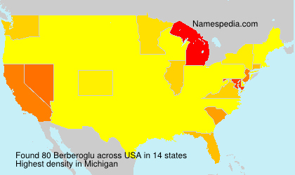 Surname Berberoglu in USA Surname Berberoglu in USA