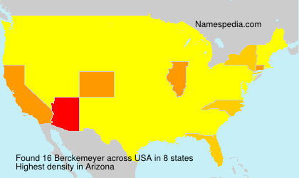 Surname Berckemeyer in USA Surname Berckemeyer in USA