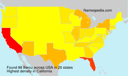 Surname Bercu in USA Surname Bercu in USA