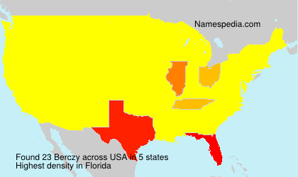 Surname Berczy in USA Surname Berczy in USA