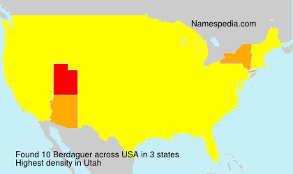 Surname Berdaguer in USA Surname Berdaguer in USA