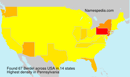 Surname Berdel in USA Surname Berdel in USA