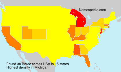 Surname Berec in USA Surname Berec in USA