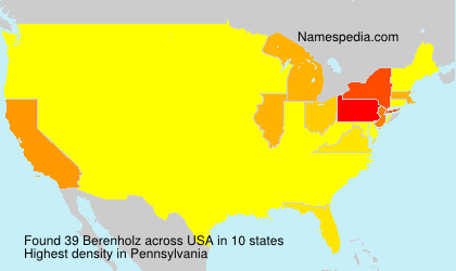 Surname Berenholz in USA Surname Berenholz in USA