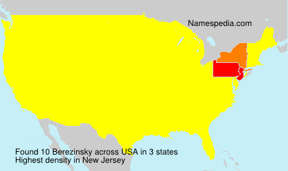 Surname Berezinsky in USA Surname Berezinsky in USA