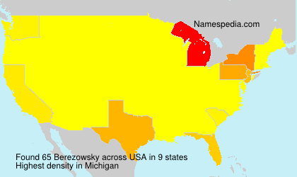 Surname Berezowsky in USA Surname Berezowsky in USA
