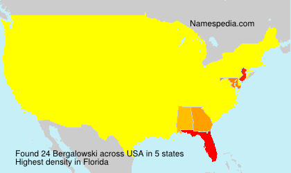Surname Bergalowski in USA Surname Bergalowski in USA
