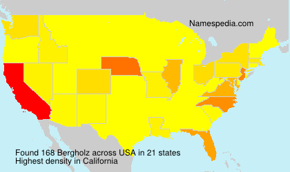Surname Bergholz in USA Surname Bergholz in USA
