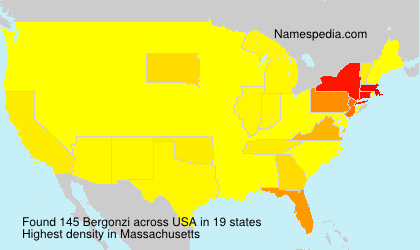 Surname Bergonzi in USA Surname Bergonzi in USA