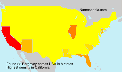 Surname Bergovoy in USA Surname Bergovoy in USA