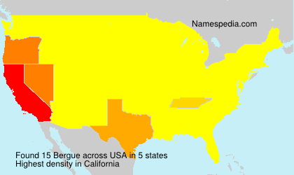 Surname Bergue in USA Surname Bergue in USA