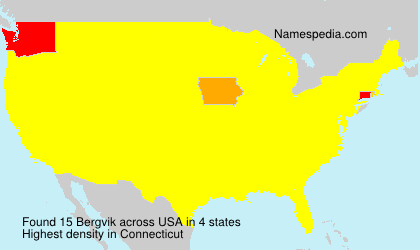 Surname Bergvik in USA Surname Bergvik in USA
