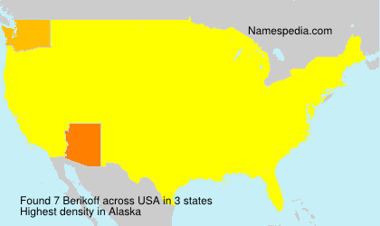Surname Berikoff in USA Surname Berikoff in USA