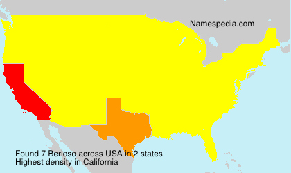 Surname Berioso in USA Surname Berioso in USA