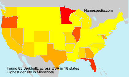 Surname Berkholtz in USA Surname Berkholtz in USA