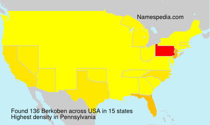 Surname Berkoben in USA Surname Berkoben in USA