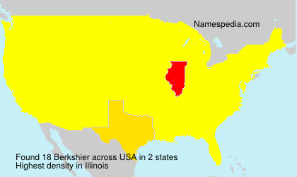 Surname Berkshier in USA Surname Berkshier in USA