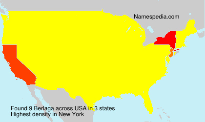 Surname Berlaga in USA