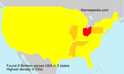 Surname Berlean in USA Surname Berlean in USA