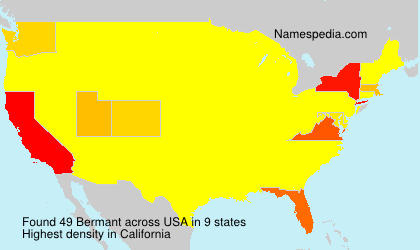 Surname Bermant in USA Surname Bermant in USA