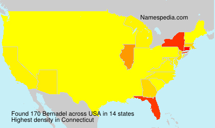 Surname Bernadel in USA Surname Bernadel in USA