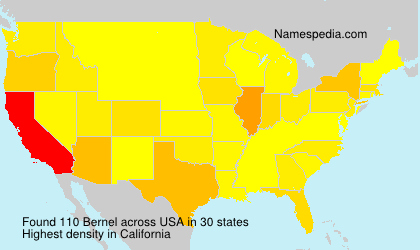 Surname Bernel in USA Surname Bernel in USA