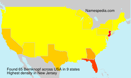 Surname Bernknopf in USA Surname Bernknopf in USA
