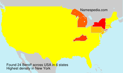 Surname Beroff in USA Surname Beroff in USA