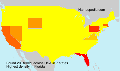 Surname Beroldi in USA Surname Beroldi in USA