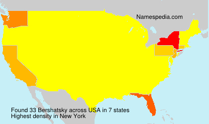 Surname Bershatsky in USA Surname Bershatsky in USA