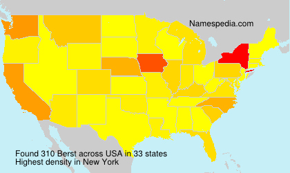 Surname Berst in USA Surname Berst in USA