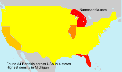 Surname Bertakis in USA Surname Bertakis in USA