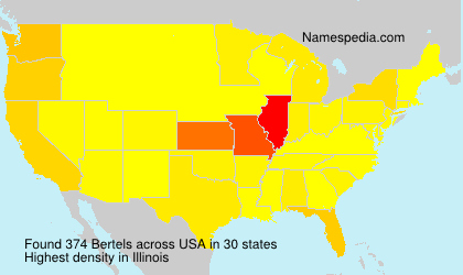 Surname Bertels in USA Surname Bertels in USA