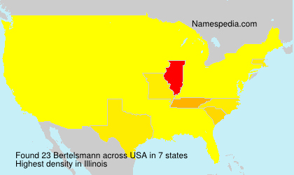 Surname Bertelsmann in USA Surname Bertelsmann in USA