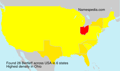 Surname Bertleff in USA Surname Bertleff in USA
