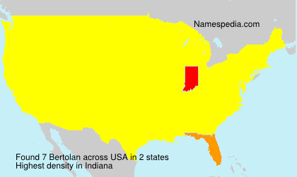 Surname Bertolan in USA Surname Bertolan in USA