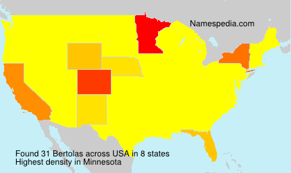 Surname Bertolas in USA Surname Bertolas in USA