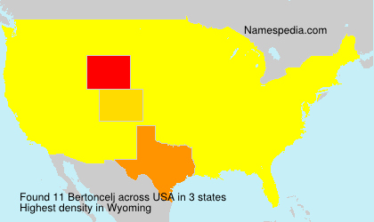 Surname Bertoncelj in USA Surname Bertoncelj in USA
