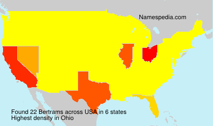 Surname Bertrams in USA Surname Bertrams in USA