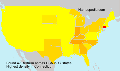 Surname Bertrum in USA Surname Bertrum in USA