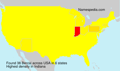 Surname Berzai in USA Surname Berzai in USA