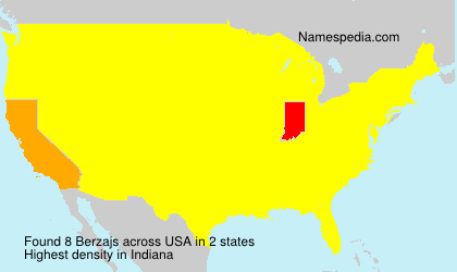 Surname Berzajs in USA Surname Berzajs in USA