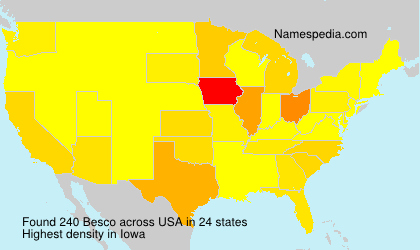 Surname Besco in USA Surname Besco in USA