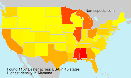 Surname Bester in USA Surname Bester in USA