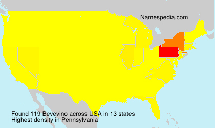 Surname Bevevino in USA Surname Bevevino in USA
